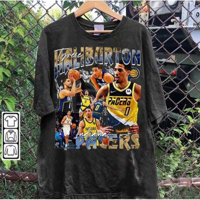 Vintage 90s Graphic style tyrese haliburton tshirt, tyrese haliburton tshirt, stephe curry vintage tee 1